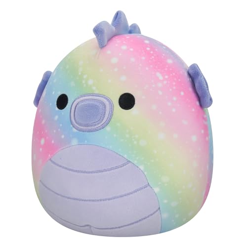 Squishmallows Emerald-Galaxy Seahorse 7.5" Add Squad, Ultrasoft Stuffed Animal Toy, Official Kellytoy Plush