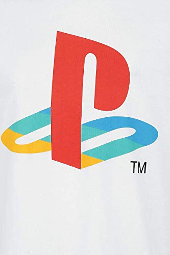 Playstation - Taping Longsleeve Men's T-Shirt (XXL) White