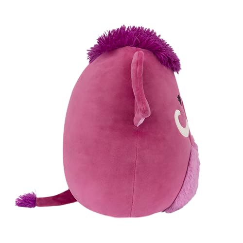 Squishmallows SQCR04576 12" Magenta, Magdalena-Woolly Mammoth