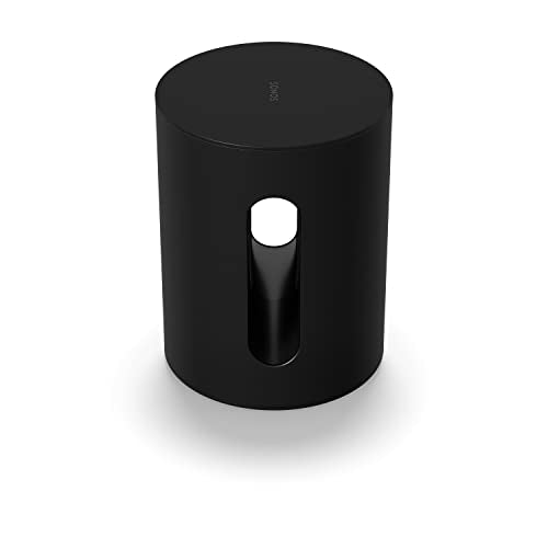 Sonos Sub Mini. Deepen your enjoyment of TV, films, and more with bold bass when you pair Sub Mini with Beam, Ray, Era 100, One, or One SL. (Black)