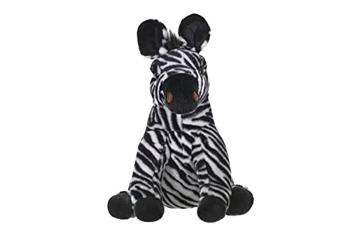 Wild Republic Zebra Plush Soft Toy, Cuddlekins Cuddly Toys, Gifts for Kids 30 cm