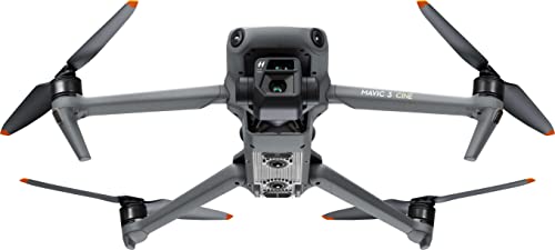 DJI Mavic 3 Cine Premium Combo Camera Drone with 4/3 CMOS Hasselblad Camera, 5.1K Video, Omnidirectional Obstacle Avoidance, 46 Minutes Flight Time, Apple ProRes 422 HQ and 15km Video Transmission