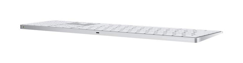 Apple Magic Keyboard with Numeric Keypad: Bluetooth, rechargeable. Works with Mac, iPad or iPhone; British English, silver