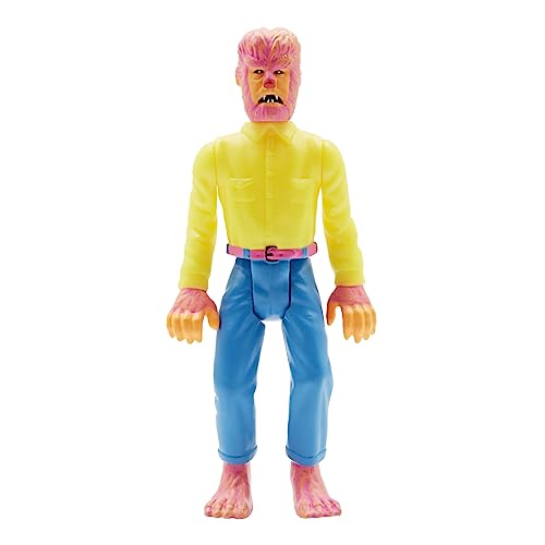 SUPER7 Universal Monsters Reaction Figure - The Wolf Man﻿ (Costume Colors)