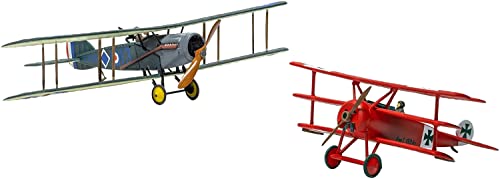 Airfix A02050V Vintage Classic Fokker DR.1 and Bristol F.2B Dogfight Double set 1:72 Scale Plastic model making kits