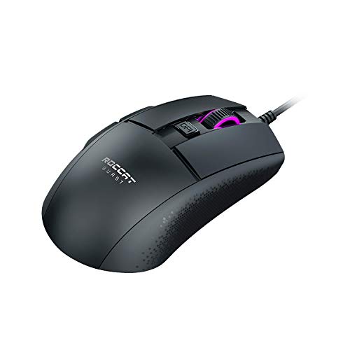 Roccat Burst Core - Extreme Lightweight Optical Core Gaming Mouse (high precision, optical sensor 8,500 dpi, only 68g, designed in Germany), black ROC-11-750