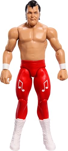 Mattel WWE Action Figure, 6-inch Collectible Honky Tonk Man with 10 Articulation Points & Life-Like Look