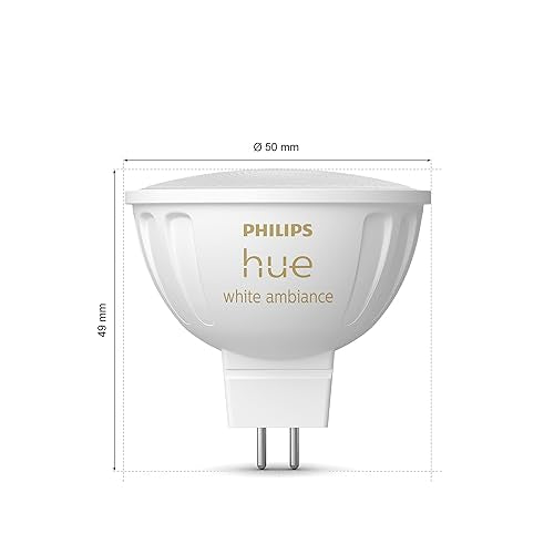 Philips Hue LED Smart Light spot - warm to cool white light - 2 pack - MR16