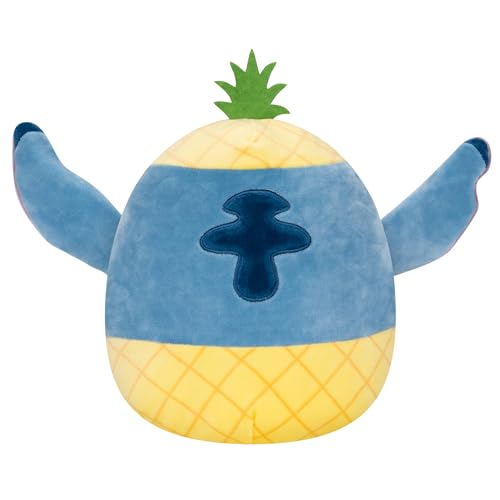 Squishmallows SQK1955 8-Inch Stitch in a Pineapple,Blue