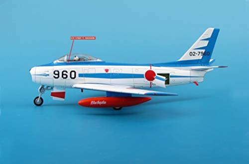 HOBBY MASTER F-86F Sabre"Blue Impulse" 02-7960, JASDF 1/72 diecast plane model aircraft