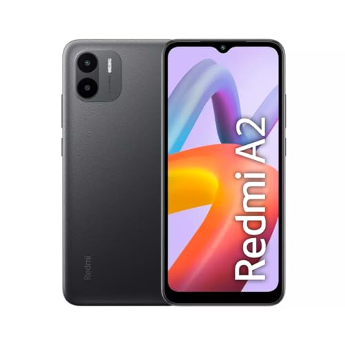 Xiaomi Redmi A2 Black 2GB RAM 32GB ROM, 1TB Expandable storage & 5000 mAh battery (UK Version, 2 Year Warranty) UNLOCKED to all Networks