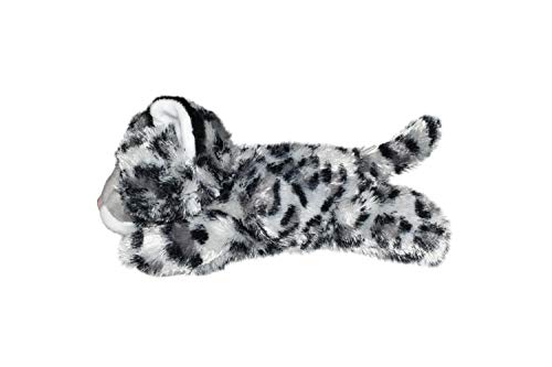 Wild Republic Snow Leopard Plush, Stuffed Animal, Plush Toy, Gifts for Kids, Hug’Ems 7 Inches