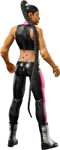 Mattel WWE Action Figure, 6-inch Collectible Bianca Belair with 10 Articulation Points & Life-Like Look, HTW16