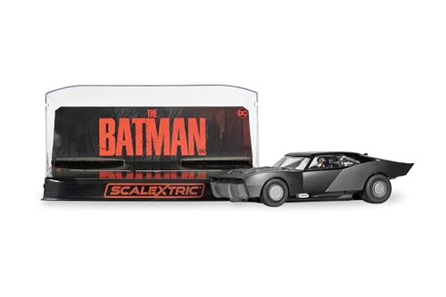 Scalextric Hornby Hobbies LTD C4442 Batmobile – The Batman 2022 Slot-Cars Street and Rally Film and Tv, Black, 1:32 Scale