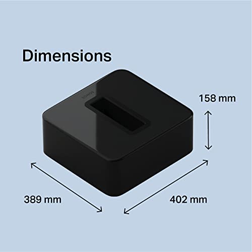 Sonos Sub (Gen3) The Premium Wireless Subwoofer for deep bass (Black)