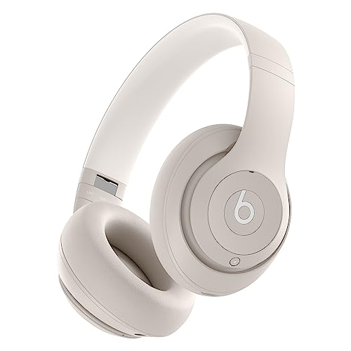 Beats Studio Pro – Wireless Bluetooth Noise Cancelling Headphones – Personalised Spatial Audio, USB-C Lossless Audio, Apple & Android Compatibility, Up to 40 Hours Battery Life – Sandstone