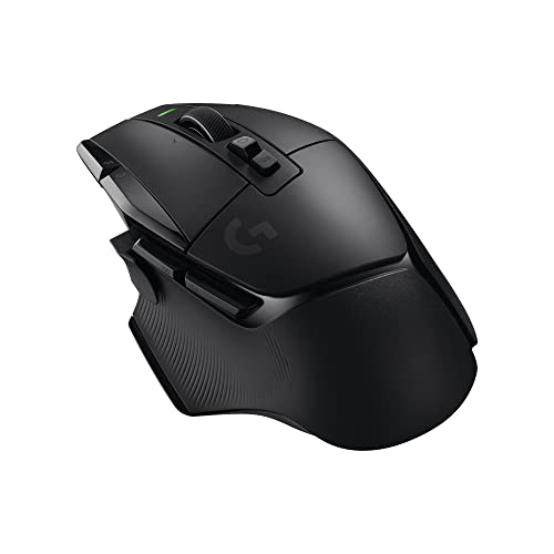 Logitech G G502 X LIGHTSPEED Wireless Gaming Mouse - Optical mouse with LIGHTFORCE hybrid optical-mechanical switches, HERO 25K gaming sensor, compatible with PC - macOS/Windows - Black