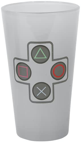 PlayStation Classic Mug, 400ml Glass & 2 Coasters Collectable Gift Box