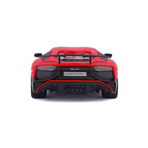 Bburago B18-21079 Jaguar 1:24 Lamborghini AVENDTADOR, Red