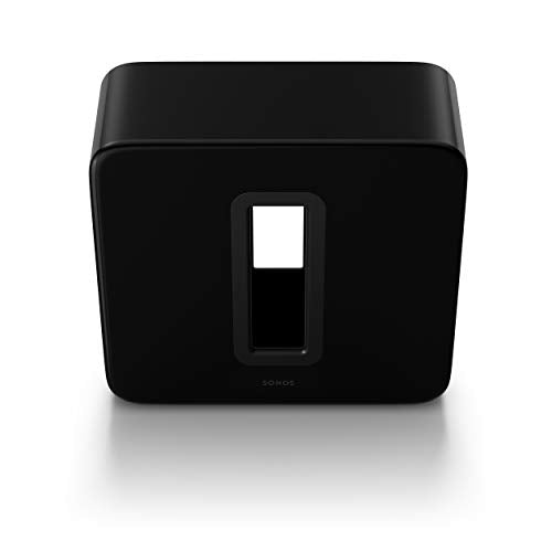 Sonos Sub (Gen3) The Premium Wireless Subwoofer for deep bass (Black)