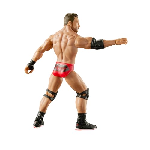 WWE Action Figure, 6-inch Collectible LA Knight with 10 Articulation Points & Life-Like Look, HTW17