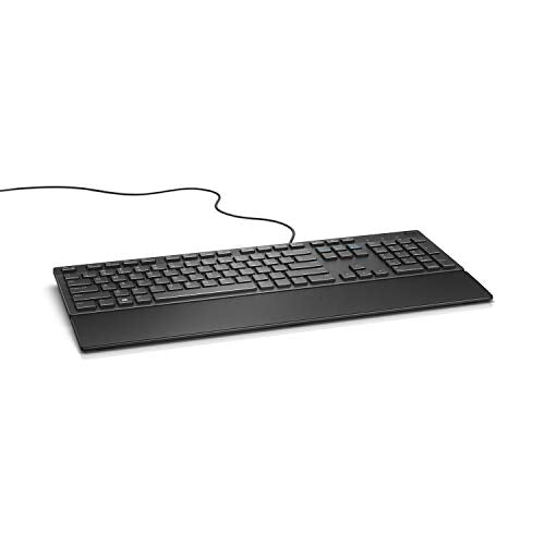 DELL USB Keyboard KB216 BLACK SLIM Swiss Layout, Dell P/N : 5XJGF
