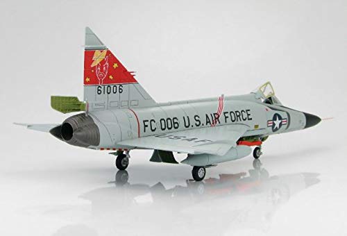 HOBBY MASTER F-102A-55-CO Delta Dagger 431 FIS Zaragoza Air Base Spain April 1962 Red Devils 1/72 diecast plane model aircraft