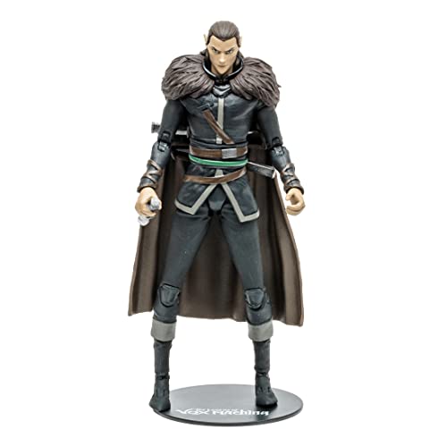 McFarlane Toys, 7-Inch Critical Role Vox Machina Vax’Ildan Action Figure with 22 Moving Parts, Collectible Critical Role Figure with Collectors Stand Base – Ages 14+