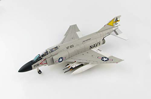 HOBBY MASTER McDonnell Douglas F-4J Phantom II V157299, VF-103"Sluggers', USS Saratoga, 1971 1/72 diecast plane model aircraft