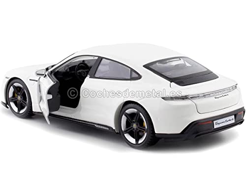 Bburago B18-21098 Porsche 1:24 TAYCAN, White