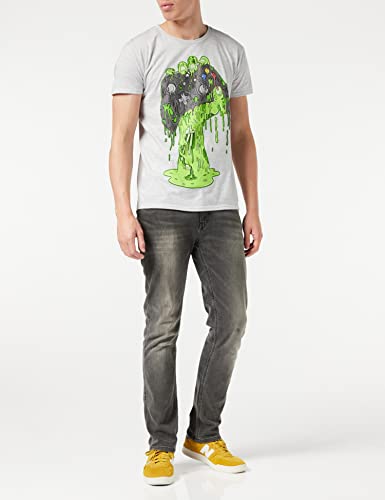 Xbox Zombie Hand T-Shirt, Adults, Grey, Official Merchandise