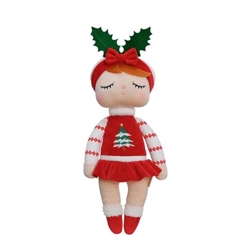 45cm Red Soft Christmas Elf Plush Doll,Big Christmas Elves Stuffed Dolls Toy for Boys and Girls,Christmas Tradition Accessories Plush Pillow Doll Shelf Baby Novelty Toys