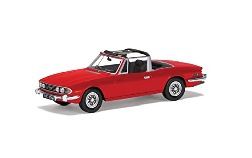 Corgi VA10113 Triumph Stag Mk1 LD10 10th Pre-Production Car Signal Red Diecast Model