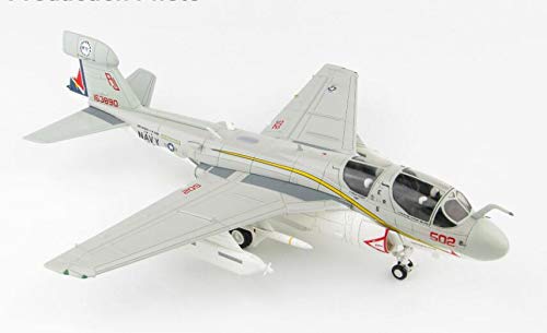 HOBBY MASTER For Northrop Grumman EA-6B Prowler 163890/AJ502 VAQ-134 June 2015 US Navy Farewell scheme 1/72 diecast plane model aircraft