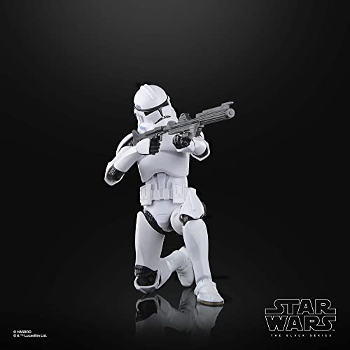 Star Wars The Black Series Phase II Clone Trooper, Star Wars: The Clone Wars 6-Inch Action Figures