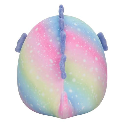 Squishmallows Emerald-Galaxy Seahorse 7.5" Add Squad, Ultrasoft Stuffed Animal Toy, Official Kellytoy Plush