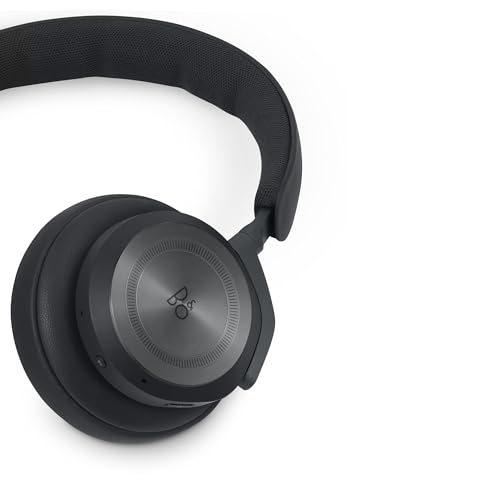 Bang & Olufsen Beoplay HX - Premium Wireless Bluetooth Over-Ear Active Noise Cancelling Headphones, 6 Microphones, Playtime Up to 40 Hours, Headset with Carrying Case - Black Anthracite