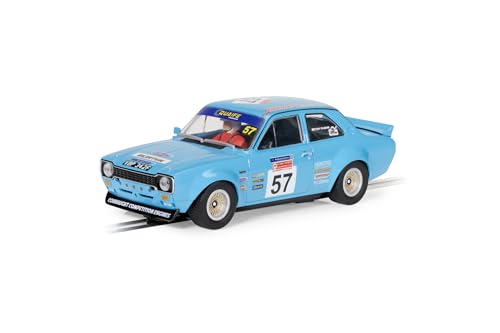 Scalextric Hornby Hobbies LTD C4445 Ford Escort Mk1-Tony Paxman Racing Slot Classic Touring Cars, Blue, 1:32 Scale