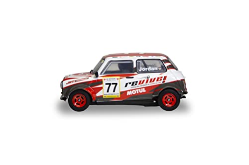 Scalextric Mini Miglia - JRT Racing Team - Andrew Jordan. Classic Touring, White/Red (C4344)