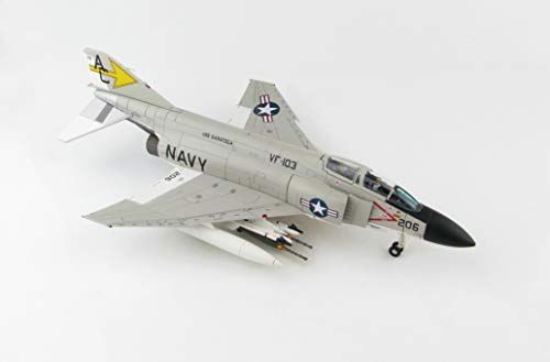 HOBBY MASTER McDonnell Douglas F-4J Phantom II V157299, VF-103"Sluggers', USS Saratoga, 1971 1/72 diecast plane model aircraft
