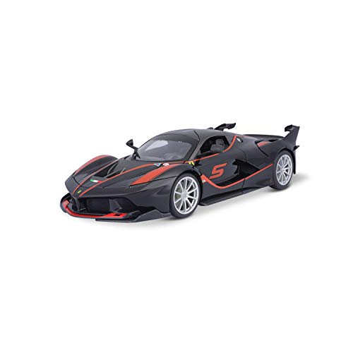 Bburago 18-16010BK Ferrari FXX-K 1:18 Scale Model car, Black