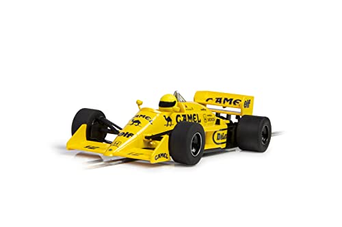 Scalextric C4251 Lotus 99T - Monaco GP 1987 - Ayrton Senna, Yellow/Blue