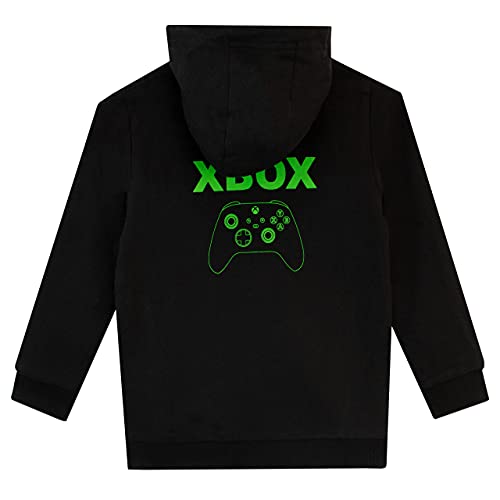 Xbox Boys Reversible Hoodie Gaming Black 5-6 Years