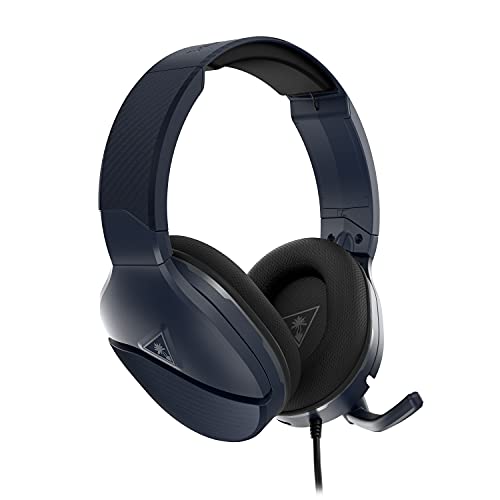 Turtle Beach Recon 200 Gen 2 Blue Amplified Gaming Headset - PS4, PS5, Xbox Series X|S| One, Nintendo Switch & PC