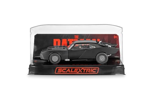 Scalextric Hornby Hobbies LTD C4442 Batmobile – The Batman 2022 Slot-Cars Street and Rally Film and Tv, Black, 1:32 Scale