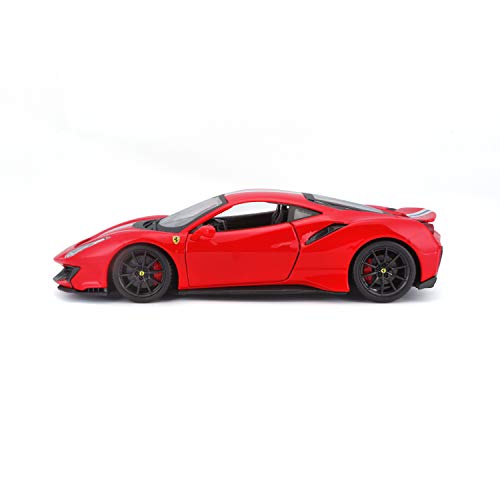 Bburago 1 24 - Ferrari 488 Pista R&P car - Assorted colors - 1 piece,Red