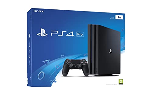 Sony PlayStation 4 Pro Console - Black - 1TB (Renewed)