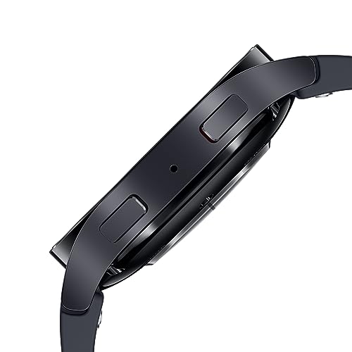 Samsung Galaxy Watch6 Smart Watch, Fitness Tracker, LTE, 44mm, Graphite, 3 Year Extended Manufacturer Warranty (UK Version)