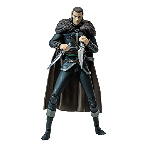 McFarlane Toys, 7-Inch Critical Role Vox Machina Vax’Ildan Action Figure with 22 Moving Parts, Collectible Critical Role Figure with Collectors Stand Base – Ages 14+