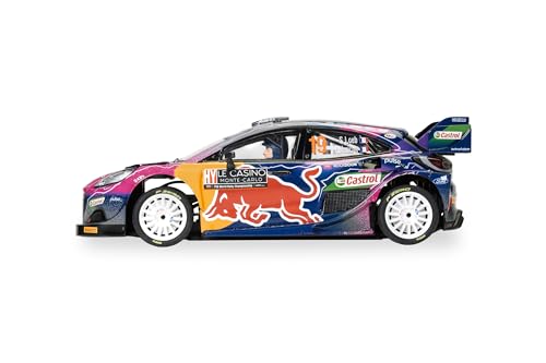 Scalextric Hornby Hobbies LTD C4448 Ford Puma WRC-Sebastian Loeb Slot-Cars Street and Rally, Purple, 1:32 Scale